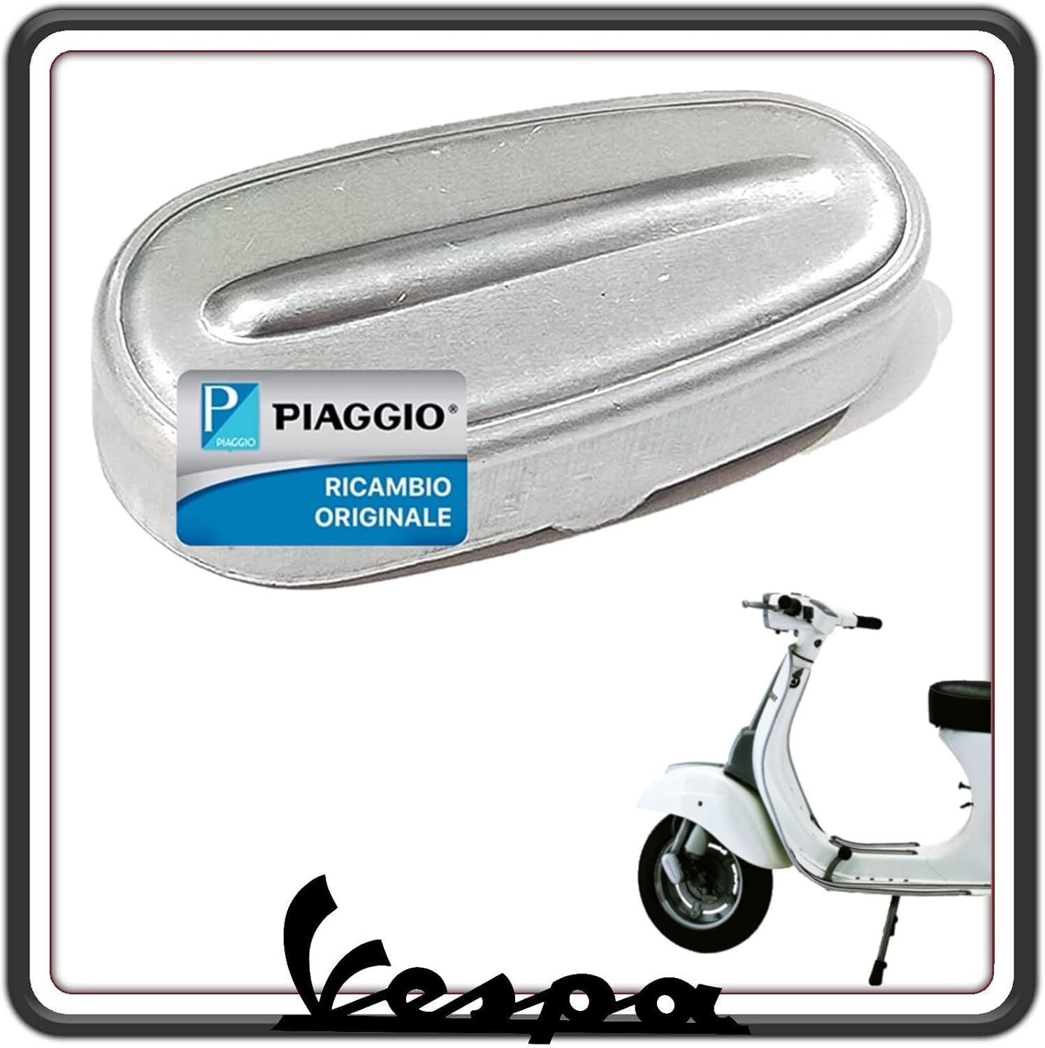 COPRIMOLLEGGIO COPRI MOLLEGGIO COPERCHIO FORCELLA COPRIFORCELLA VESPA 50 SPECIAL - VESPA L - R - N - VESPA 125 ET3 PRIMAVERA ORIGINALE PIAGGIO