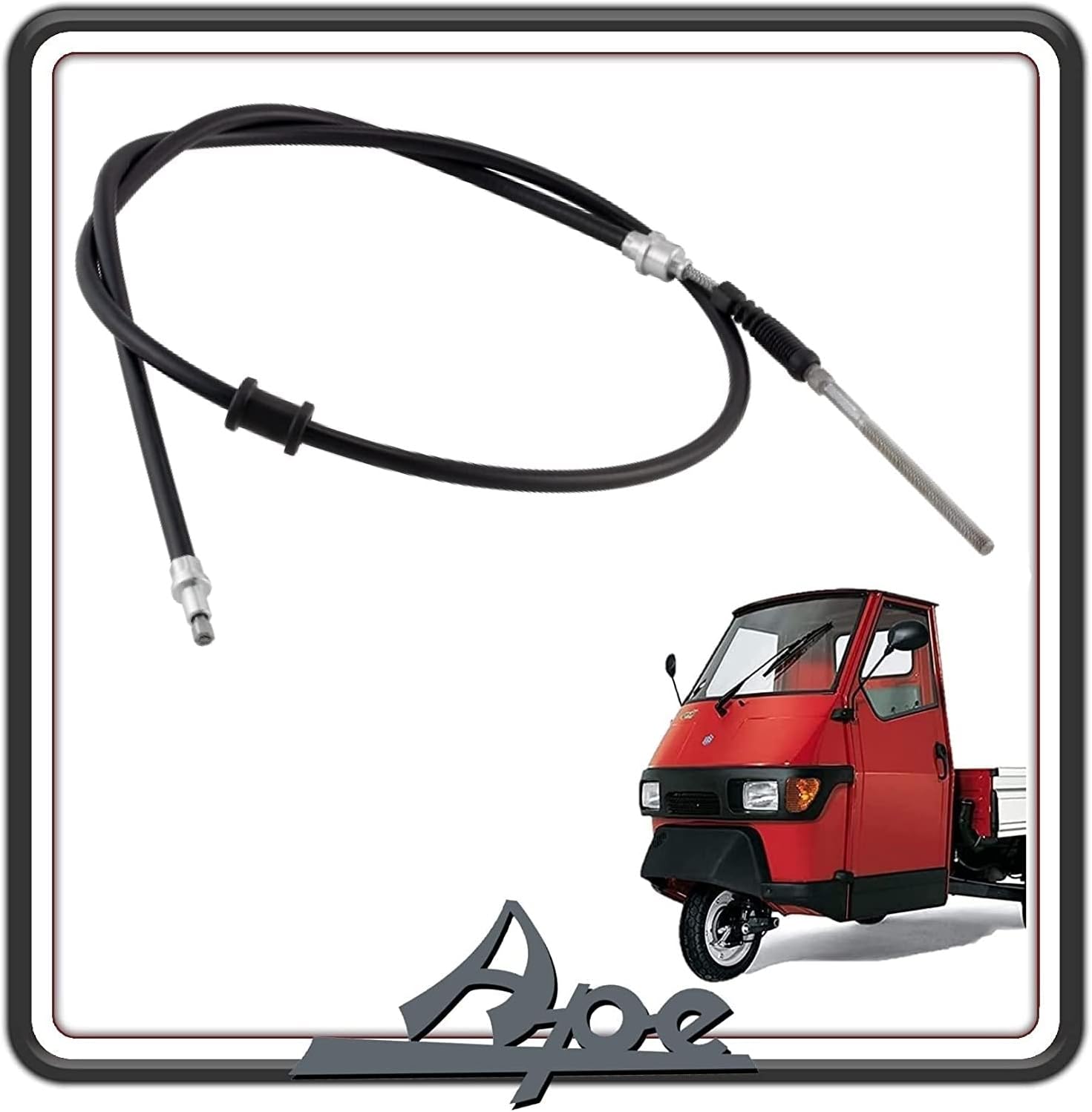 TRASMISSIONE FILO CAVO FRENO ANTERIORE PER PIAGGIO APE 50 ORIGINALE PIAGGIO 566484