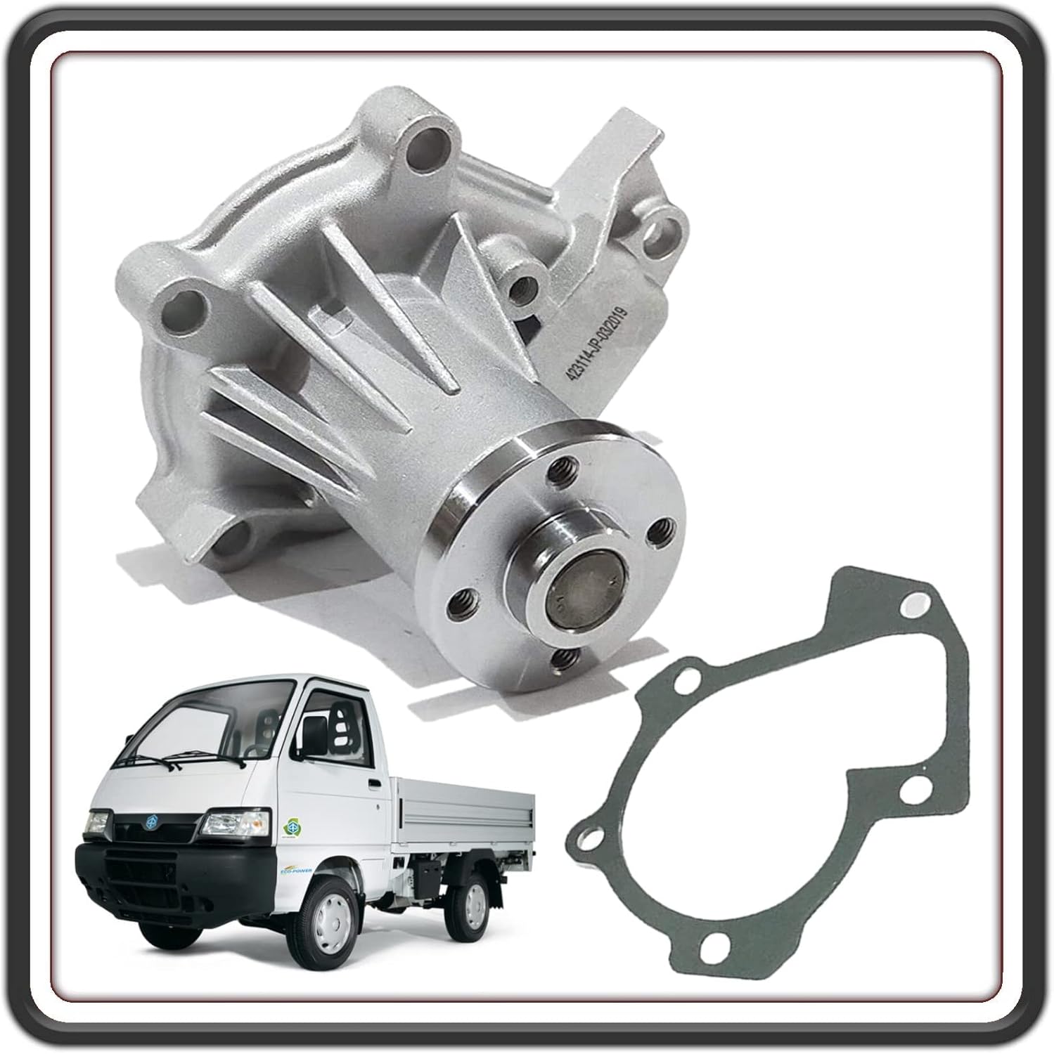 POMPA ACQUA COMPATIBILE PER PIAGGIO PORTER 1300 16 VALVOLE BENZINA FINO AL 2009 MOTORE DAIHATSU