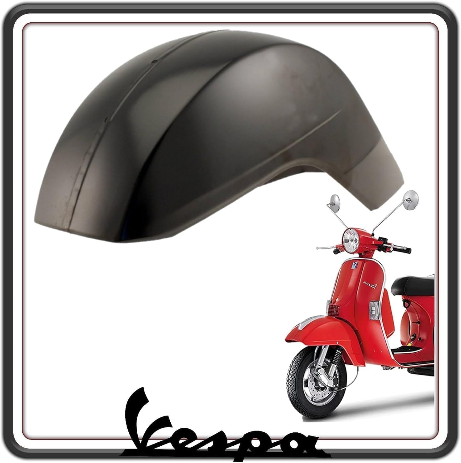 PARAFANGO ANTERIORE GREZZO COMPATIBILE CON PIAGGIO VESPA PX 125-150 - 200 TUTTI I MODELLI SOLO CON FRENO A DISCO