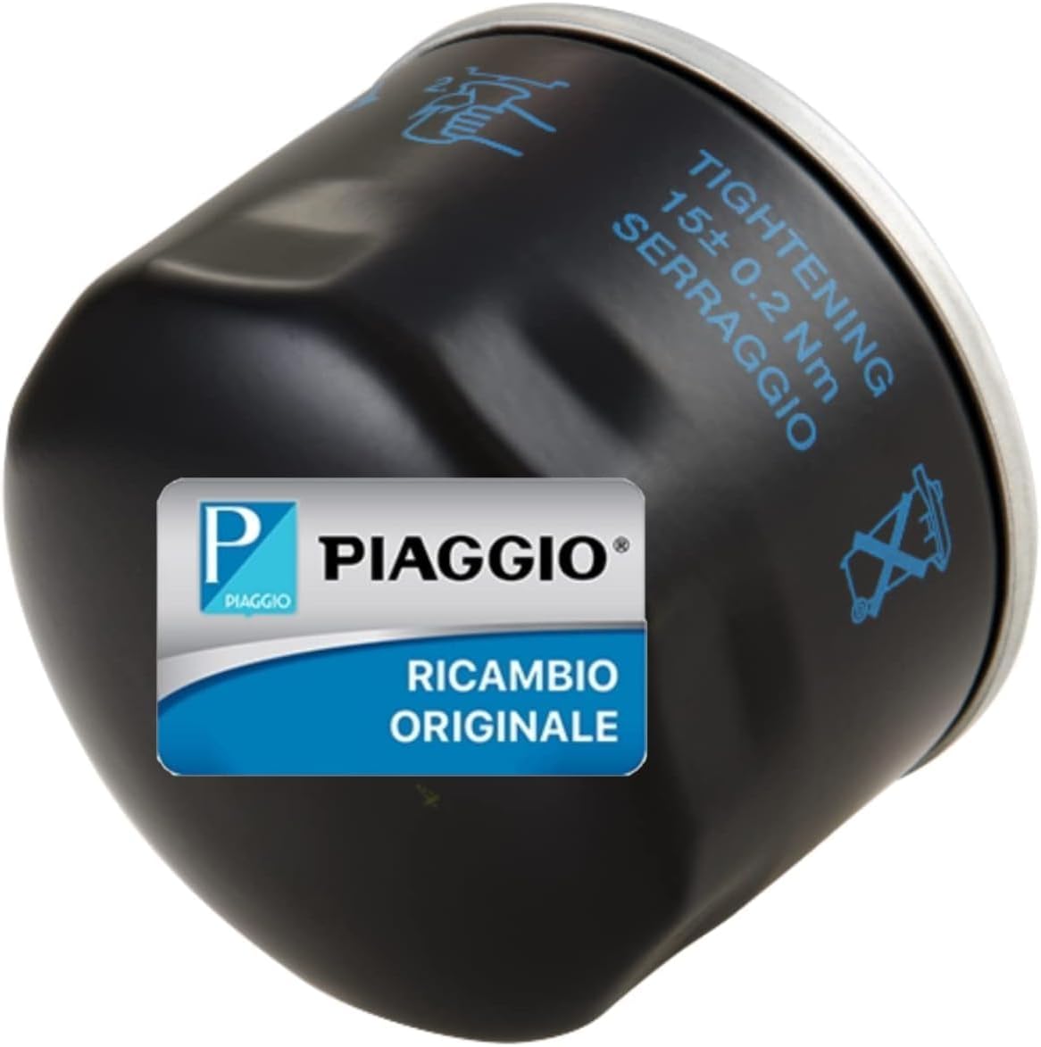 FILTRO OLIO PER PIAGGIO BEVERLY 400 - BEVERLY 500 - PEUGEOT SATELIS 400 500 - PEUGEOT GEOPOLIS 400 500 - APRILIA ATLANTIC 400 500 - APRILIA SCARABEO 400 500 ORIGINALE PIAGGIO 1A024459R