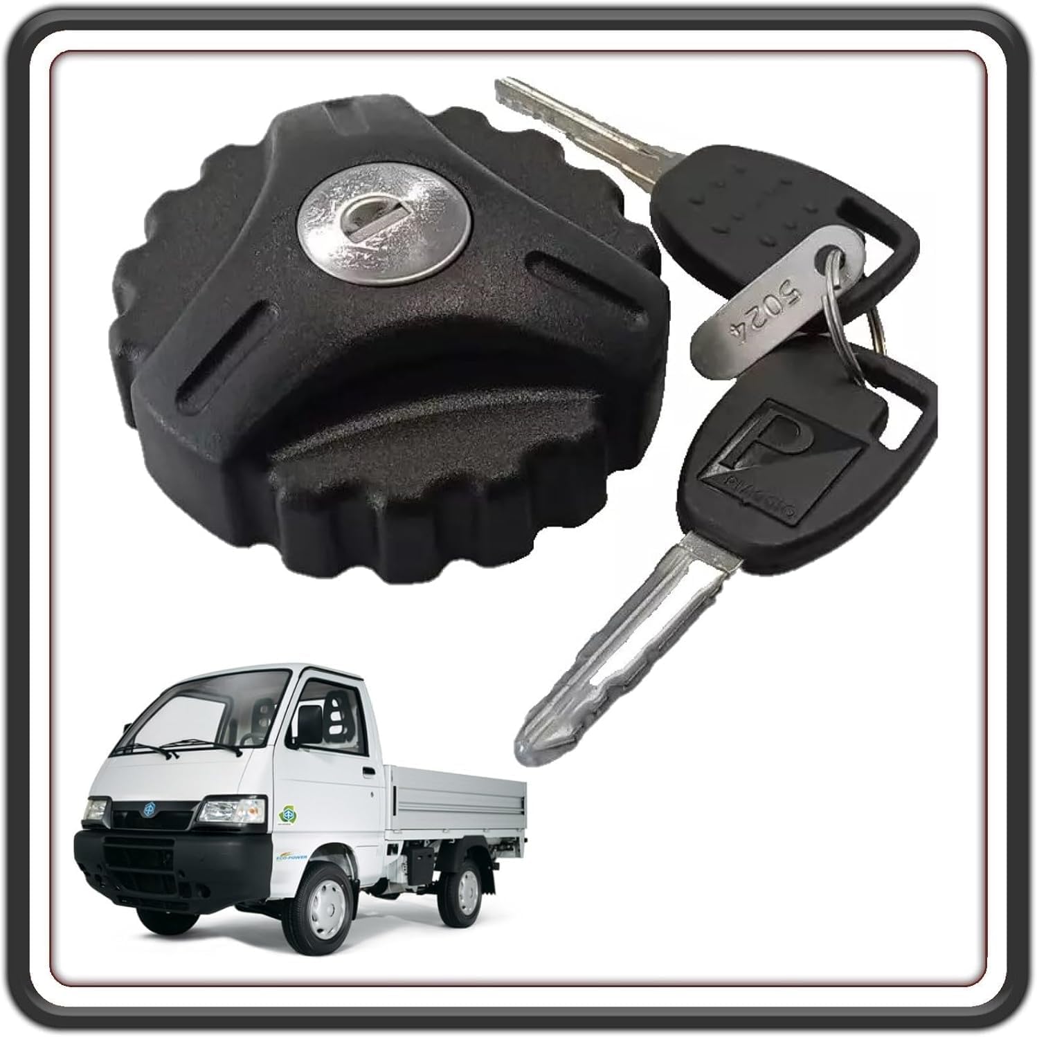 TAPPO SERBATOIO CARBURANTE BENZINA PER PIAGGIO PORTER 1000-1300 16V FINO AL 2009 - PORTER 1200 1400 DIESL - PORTER MULTITECH - D120 - UP DATE ORIGINALE PIAGGIO 658999