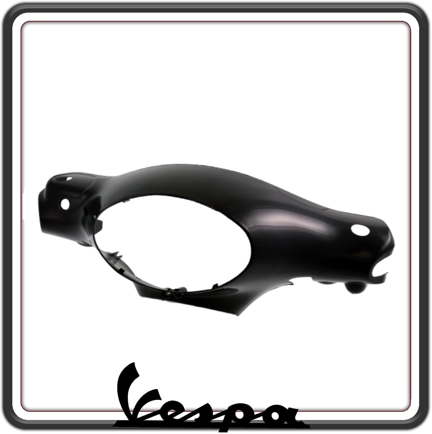 COPRIMANUBRIO COPRI MANUBRIO COPERCHIO MANUBRIO GREZZO COMPATIBILE PER PIAGGIO VESPA ET2 - ET4 - PIAGGIO LIBERTY 50 DAL 1997 AL 2005 - PIAGGIO LIBERTY 125 DAL 1998 AL 2002.