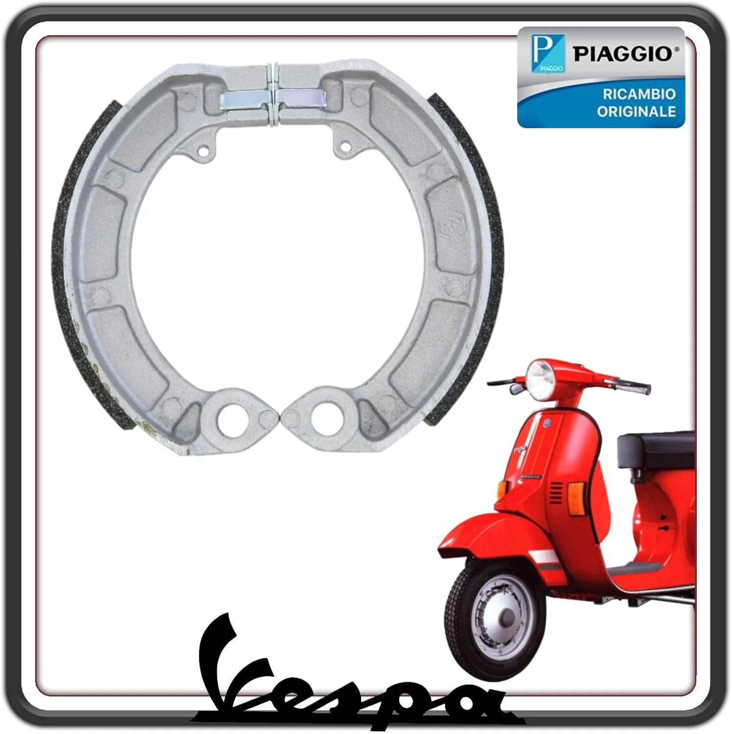 GANASCE FRENO FRENI ANTERIORI O POSTERIORI PER PIAGGIO VESPA PK 50-50 XL - VESPA PK 125 - PK 125 XL ORIGINALE PIAGGIO 647377