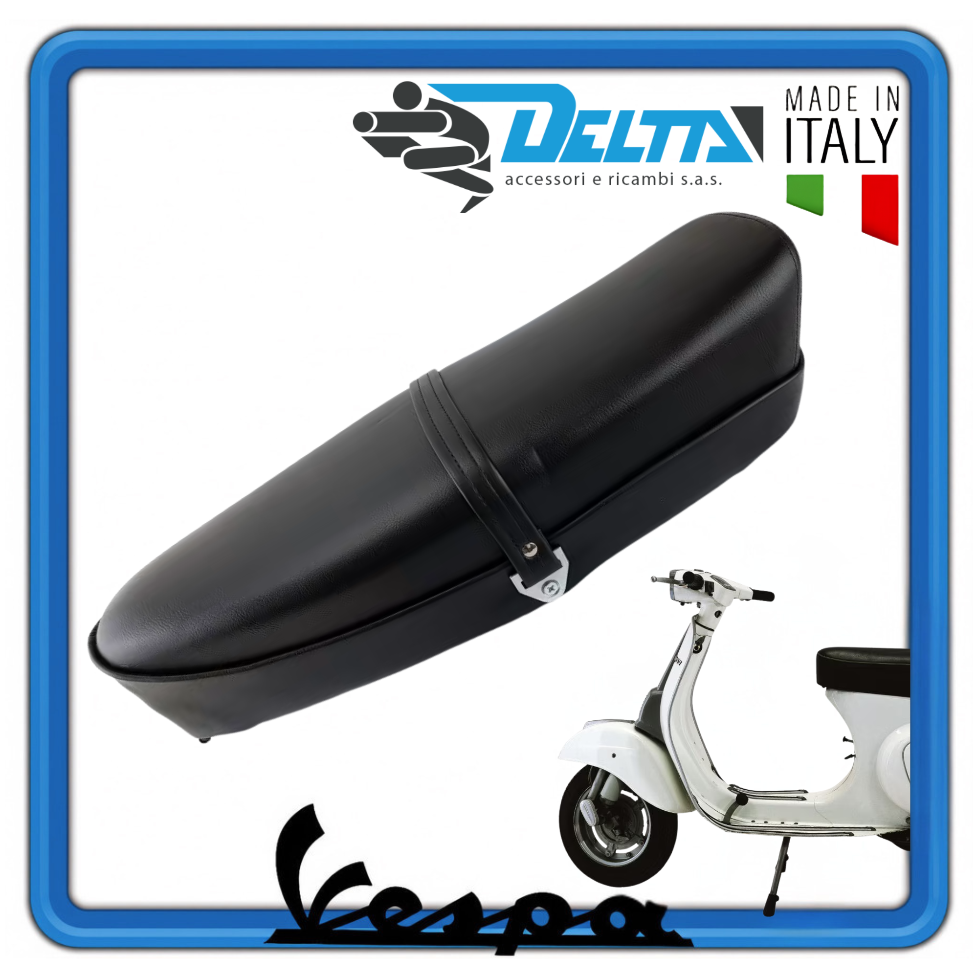 SELLA CON LEVETTA PER PIAGGIO VESPA 50 SPECIAL - 125 PRIMAVERA
