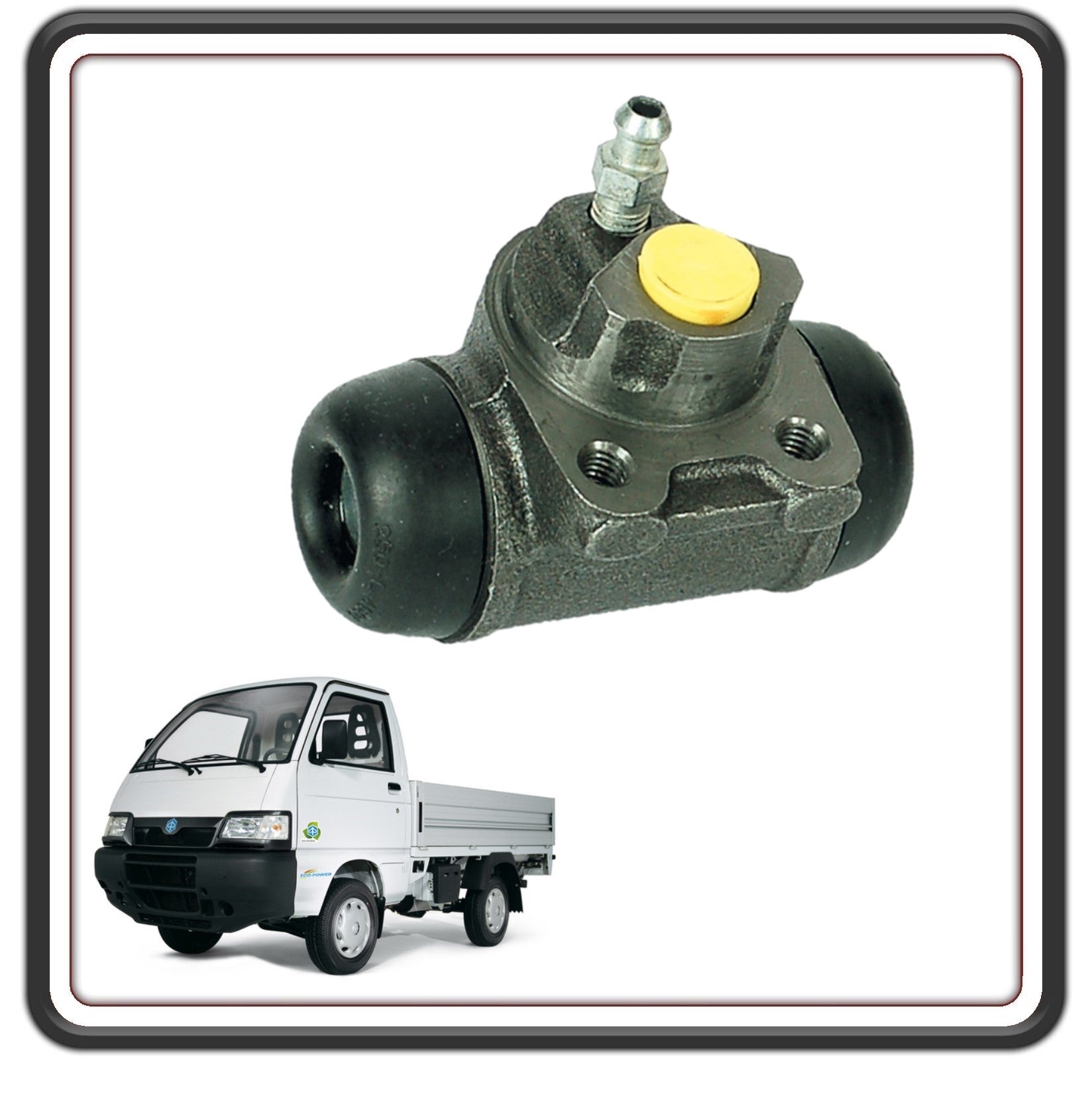 CILINDRETTO FRENO POSTERIORE PER PIAGGIO PORTER 1300 16V MOTORE DAIHATSU FINO AL 2009 - PORTER 1200 1400 DIESEL MOTORE LOMBARDINI FINO AL 2005