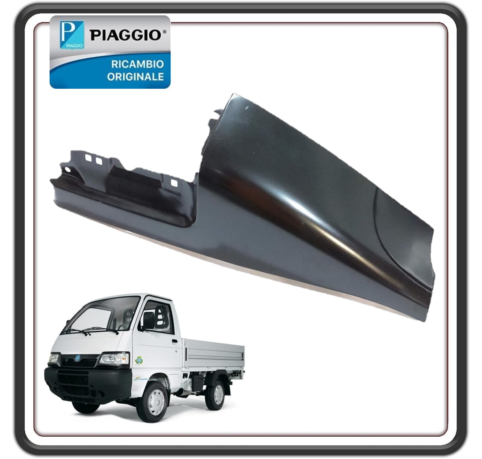 PANNELLO SUPPORTO FRONTALINO ANGOLARE ANTERIORE LATO DESTRO PIAGGIO PORTER 1300 FINO AL 2008 - PORTER 1200 1400 DIESEL ORIGINALE PIAGGIO 5660845