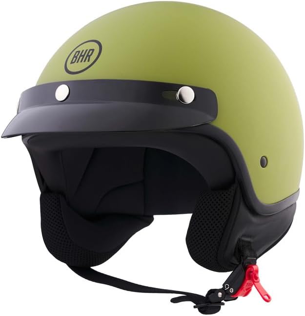 BHR - CASCO DEMI JET 839 3 VERDE OPACO