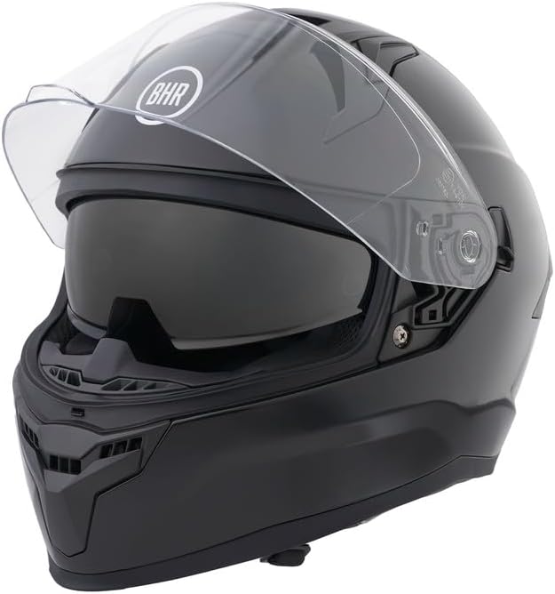 BHR - CASCO FULL FACE INTEGRALE 831 ROCKET NERO METALIZZATO