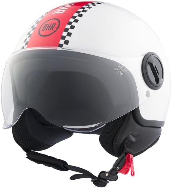 BHR - CASCO DEMI JET 835 SPECIAL RED RUSH