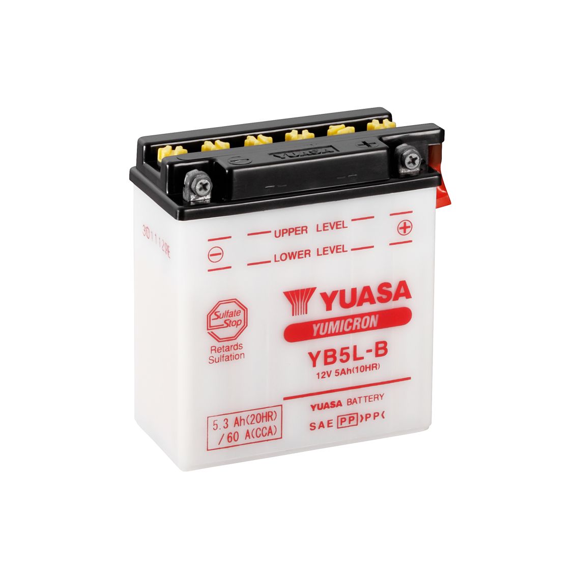 Batteria Yuasa YB5L-B 12V 5.3Ah 60A YuMicron Con Liquido