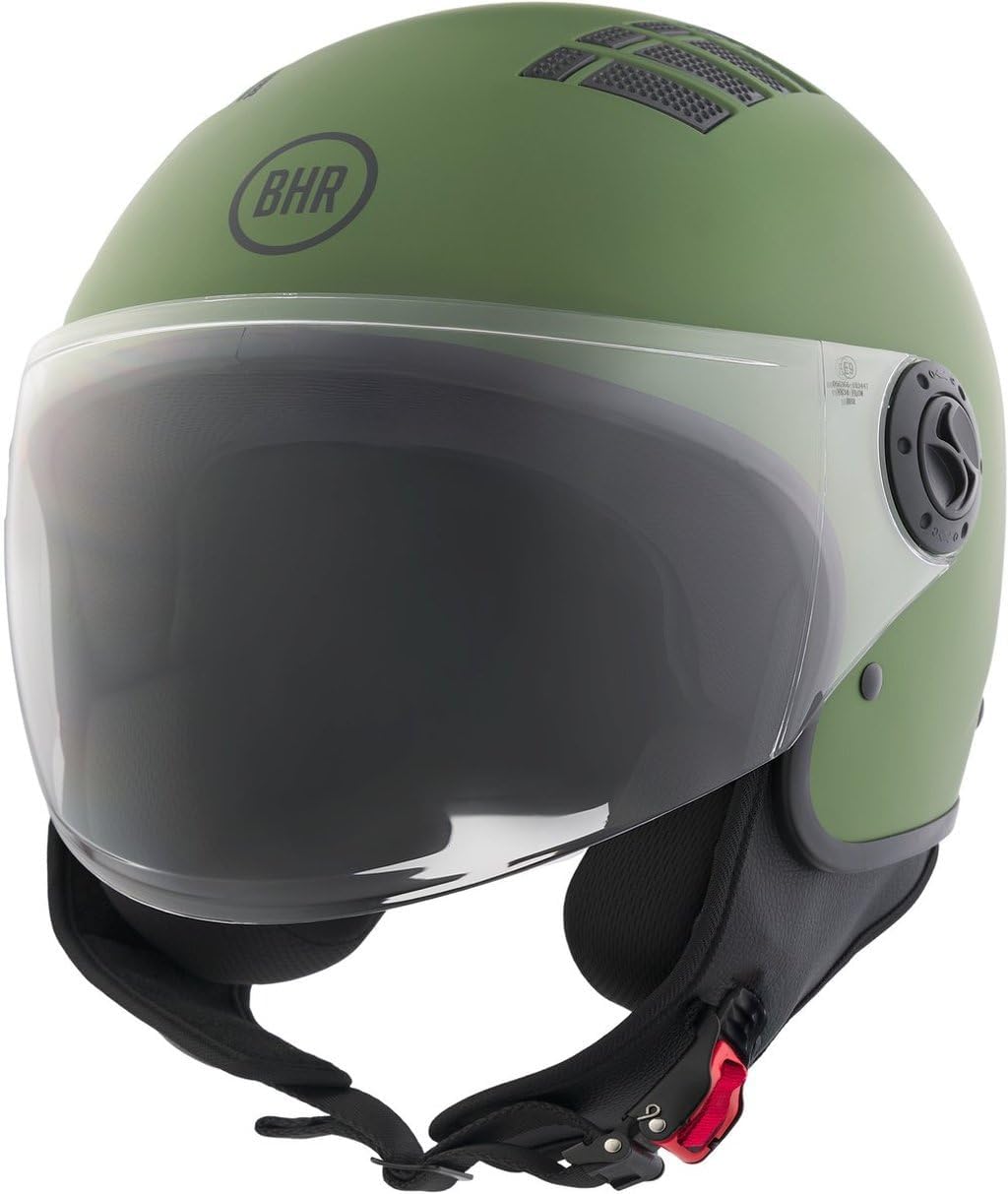 BHR - CASCO DEMI JET 834 FLOW VERDE OPACO
