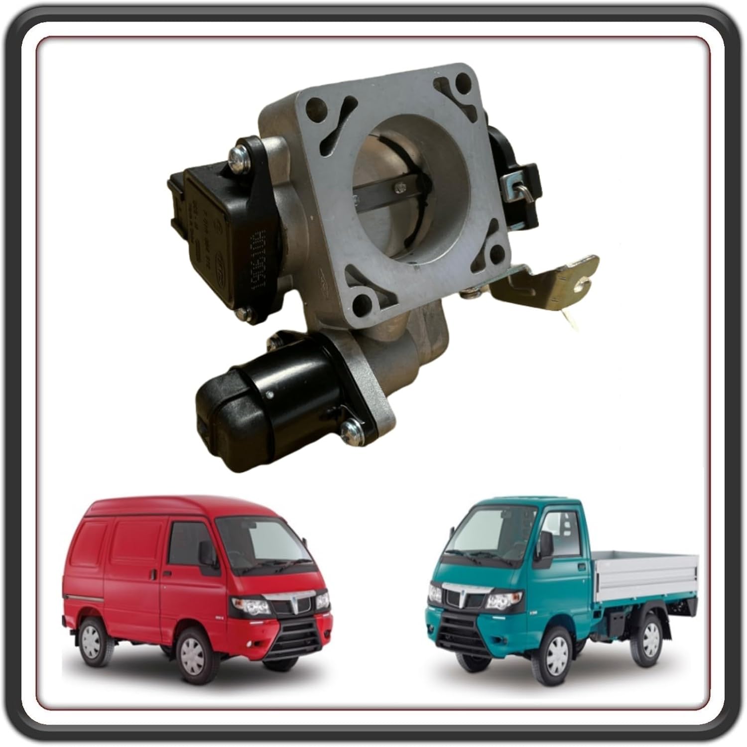 CORPO FARFALLATO INIEZIONE PIAGGIO PORTER 1300 MULTITECH E6 -E6 C DAL 2015 AL 2020 - PORTER MULTITECH E6 ENTRY LEVEL 1300 DAL 2017-2020 - PORTER MULTITECH MAXXI 1300 EURO 6 DAL 2015-2020 ORIGINALE PIAGGIO 1A005622