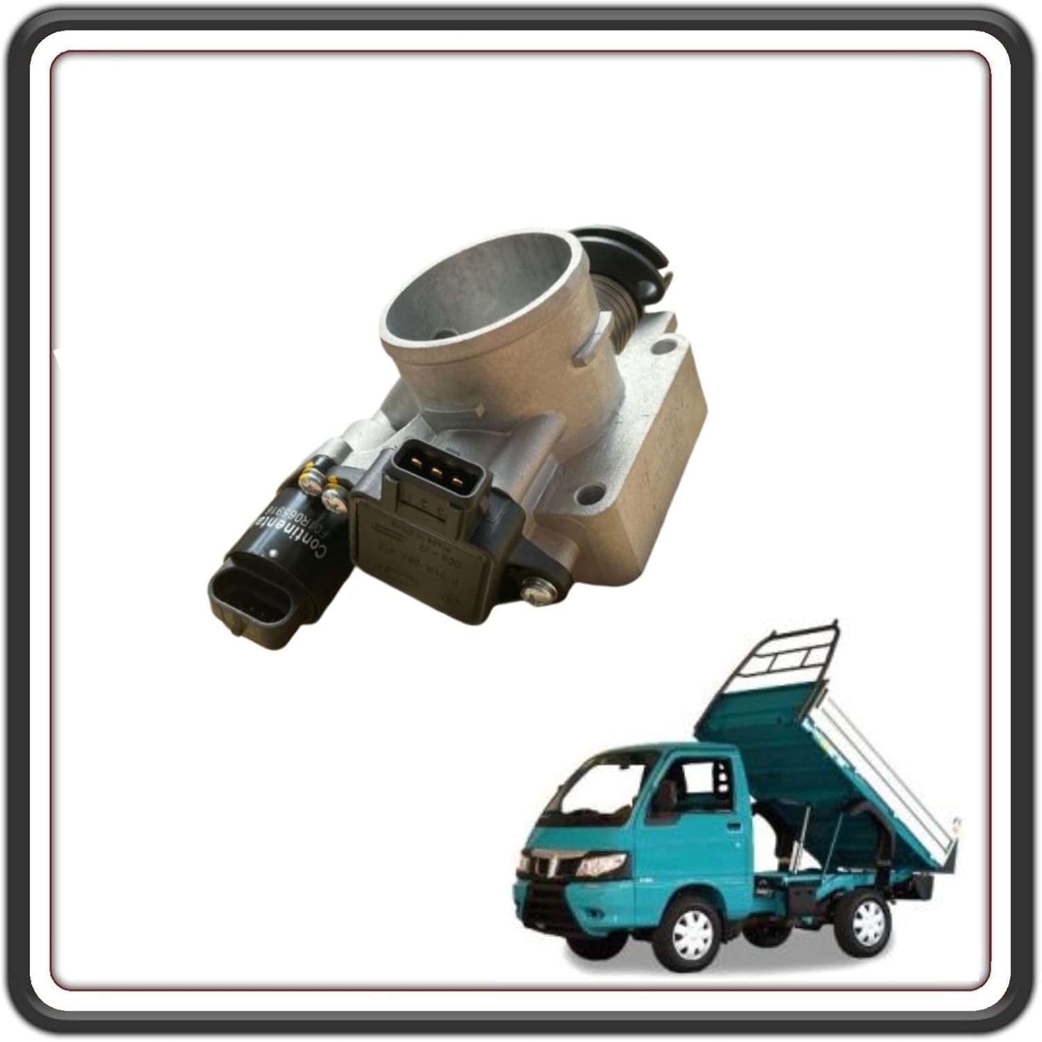 CORPO FARFALLATO INIEZIONE PIAGGIO PORTER 1300 MULTITECH E6 -E6 C DAL 2015 AL 2020 - PORTER MULTITECH E6 ENTRY LEVEL 1300 DAL 2017-2020 - PORTER MULTITECH MAXXI 1300 EURO 6 DAL 2015-2020 ORIGINALE PIAGGIO 1A005622