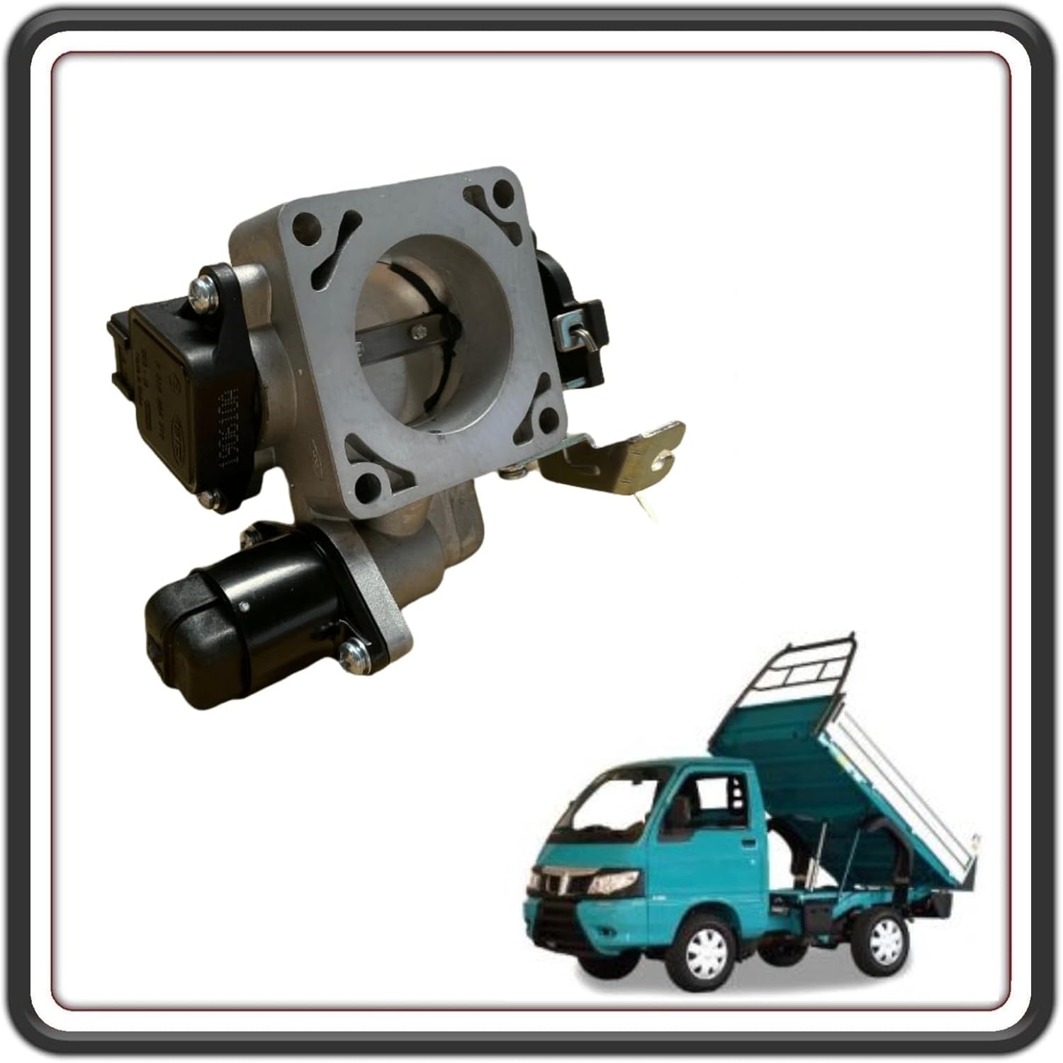 CORPO FARFALLATO INIEZIONE PIAGGIO PORTER 1300 MULTITECH E6 -E6 C DAL 2015 AL 2020 - PORTER MULTITECH E6 ENTRY LEVEL 1300 DAL 2017-2020 - PORTER MULTITECH MAXXI 1300 EURO 6 DAL 2015-2020 ORIGINALE PIAGGIO 1A005622