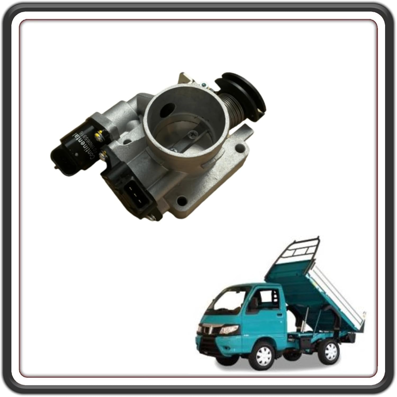 CORPO FARFALLATO INIEZIONE PIAGGIO PORTER 1300 MULTITECH E6 -E6 C DAL 2015 AL 2020 - PORTER MULTITECH E6 ENTRY LEVEL 1300 DAL 2017-2020 - PORTER MULTITECH MAXXI 1300 EURO 6 DAL 2015-2020 ORIGINALE PIAGGIO 1A005622
