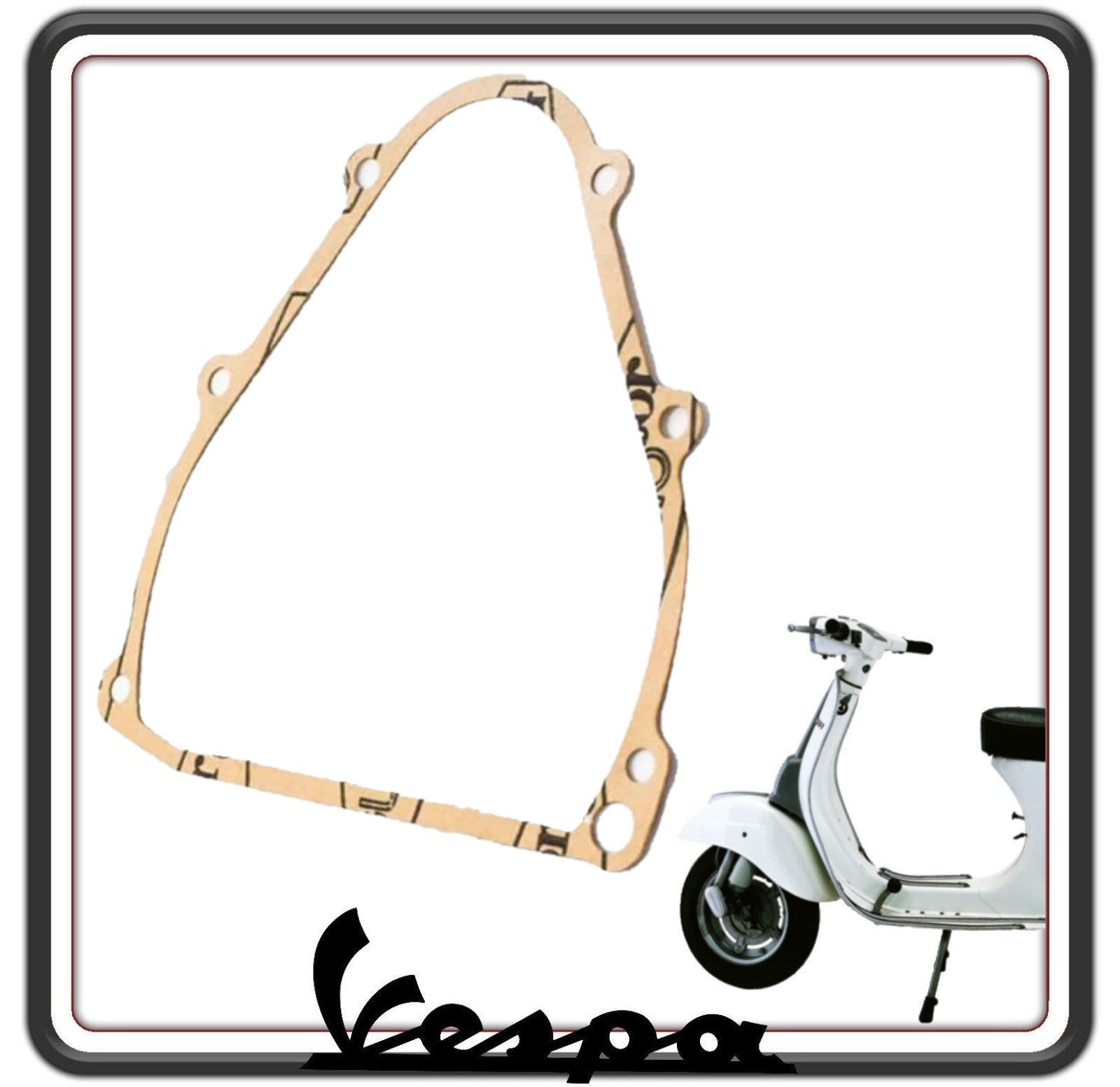 GUARNIZIONE COPERCHIO CARTER FRIZIONE PER VESPA 50-90 - VESPA PK - APE 50 TUTTE LE VERSIONI.