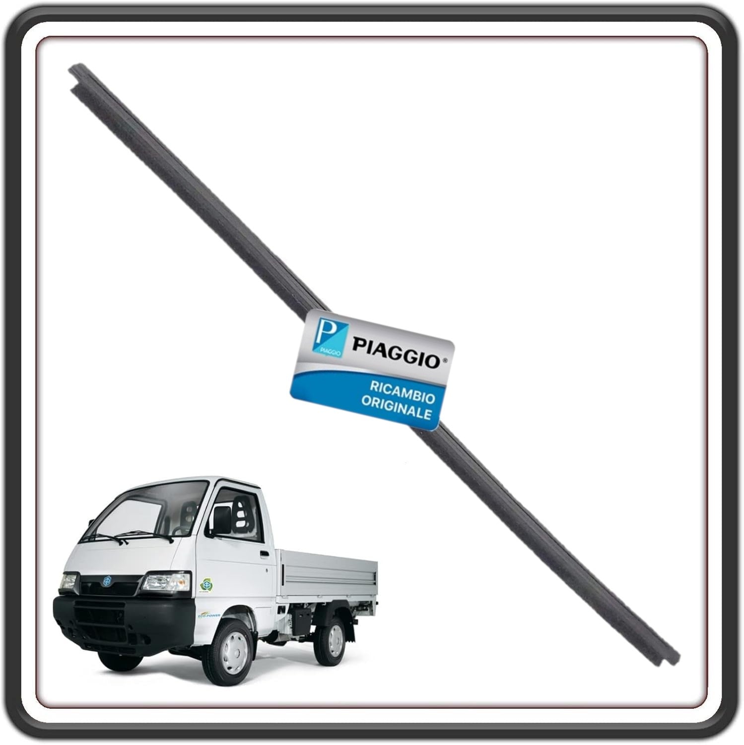 RASAVETRO RASCHIAVETRO PORTA PIAGGIO PORTER 1000 - PORTER 1300 16V - PORTER 1200 1400 DIESEL - PORTER MULTITECH - D 120 - PIAGGIO QUARGO DIESEL ORIGINALE PIAGGIO 260850