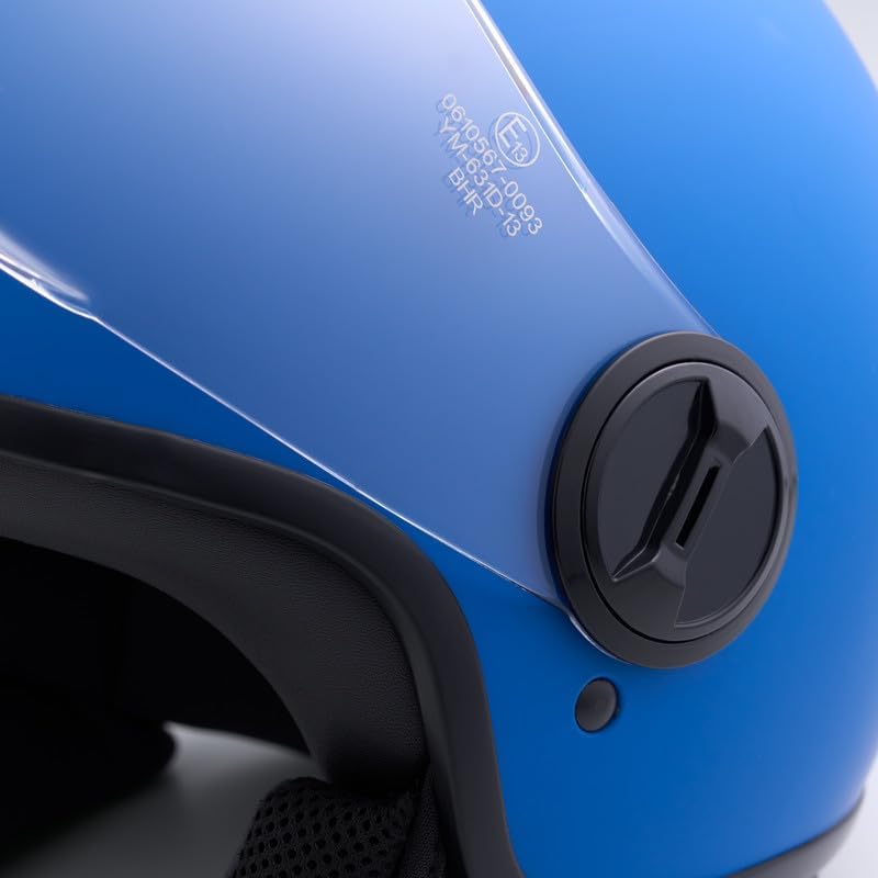 BHR - CASCO DEMI JET 835 SPECIAL BLU OPACO