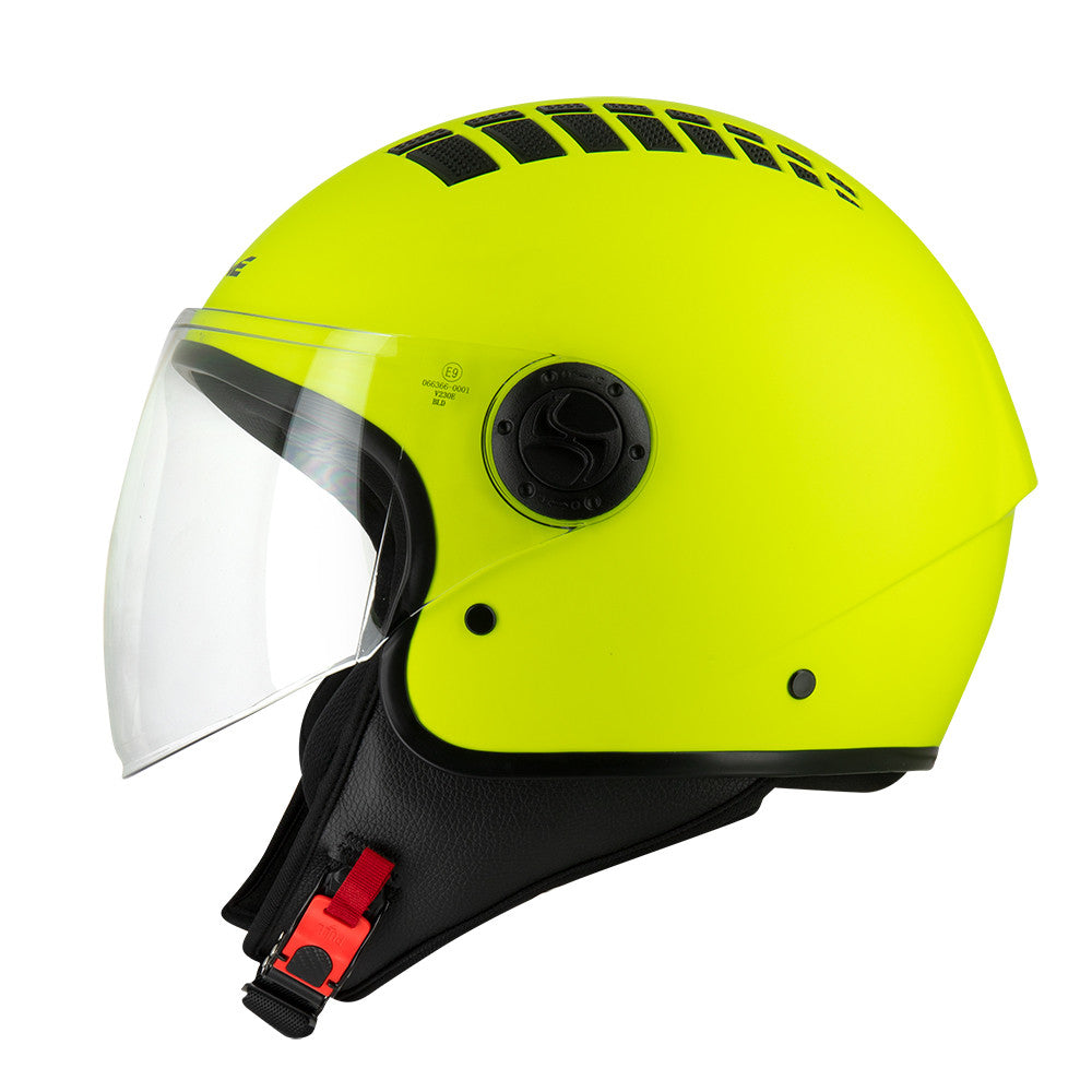 Casco Osone - Jet S707 Citizen Colore GIALLO FLUO OPACO