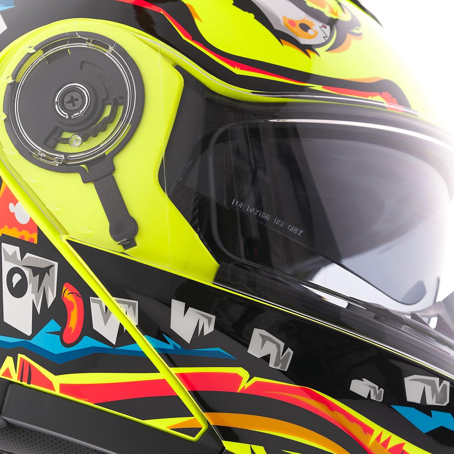 BHR - CASCO MODULARE 836 FLIP UP ZOMBIE YELLOW