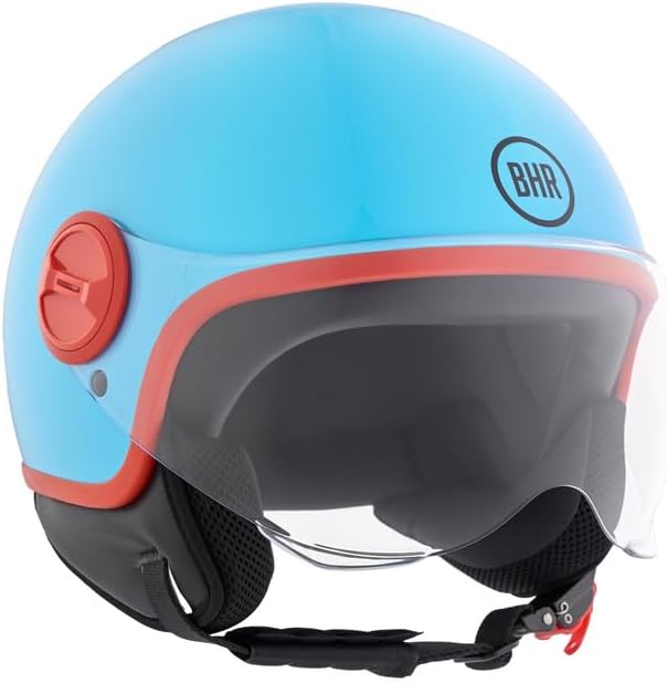 BHR - CASCO DEMI JET 835 SPECIAL AZZURRO