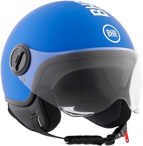 BHR - CASCO DEMI JET 835 SPECIAL BLU OPACO