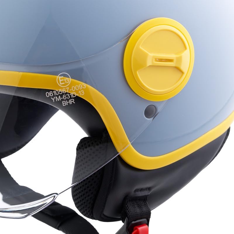 BHR - CASCO DEMI JET 835 SPECIAL GRIGIO OPACO