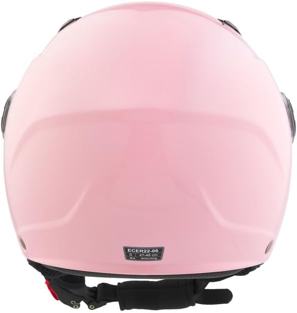 BHR - CASCO DEMI JET 838 CHILDREN BAMBINA ROSA