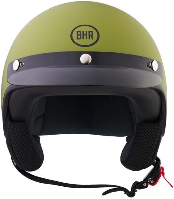 BHR - CASCO DEMI JET 839 3 VERDE OPACO