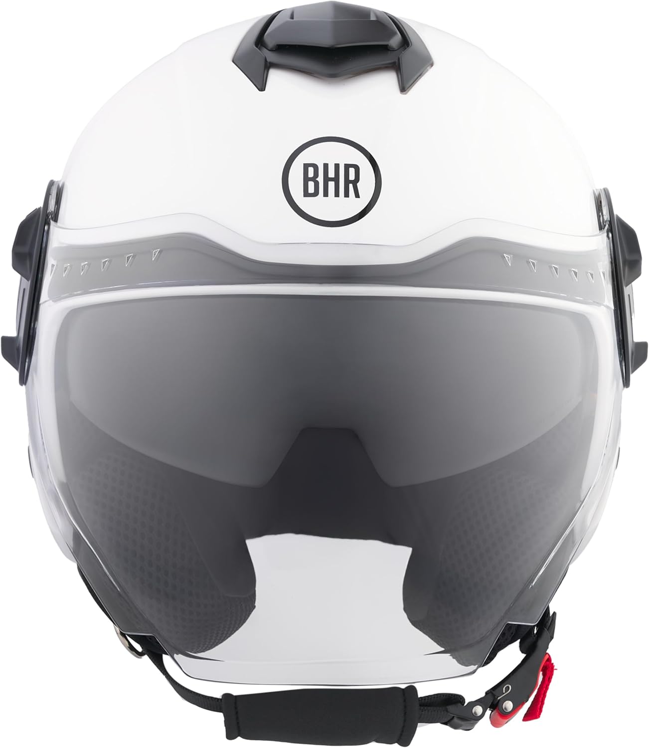 BHR - CASCO JET 830 FLASH BIANCO - DOPPIA VISIERA