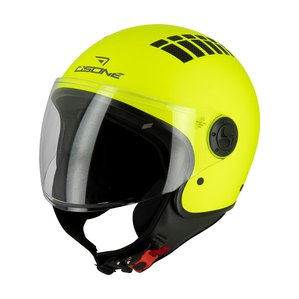 Casco Osone - Jet S707 Citizen Colore GIALLO FLUO OPACO