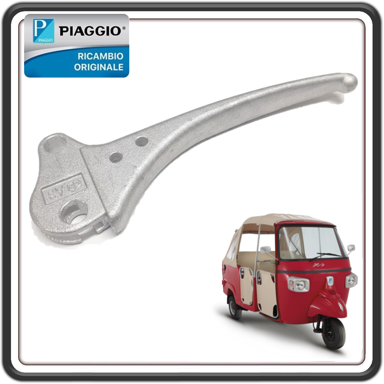 LEVA COMANDO FRIZIONE PER PIAGGO APE CALESSINO 200 DAL 2013 AL 2017 ORIGINALE PIAGGIO B024581