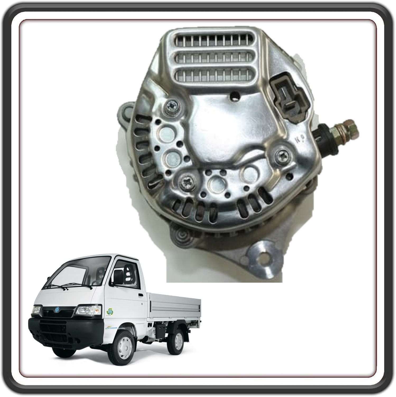 ALTERNATORE COMPLETO (TENSIONE 12V) COMPATIBILE CON PIAGGIO PORTER 1000 DAL 1993 IN POI CB41-CB42