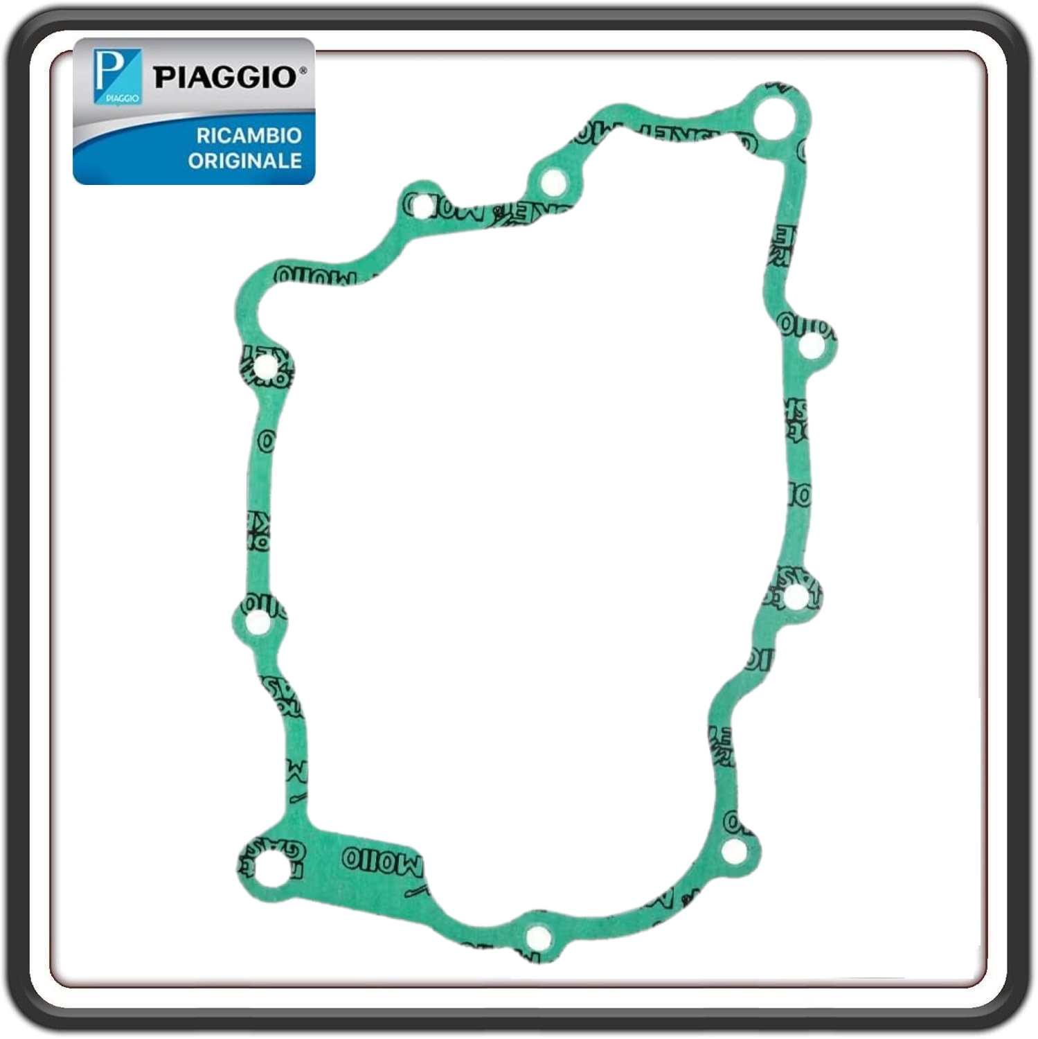 GUARNIZIONE COPERCHIO VOLANO CARTER POMPA ACQUA PER PIAGGIO BEVERLY - CARNABY -MP3 - VESPA GTS-GT-GTV - X7-X8-X9-XEVO - PIAGGIO MP3 (LEGGI COMPATIBILITA') ORIGINALE PIAGGIO 840504