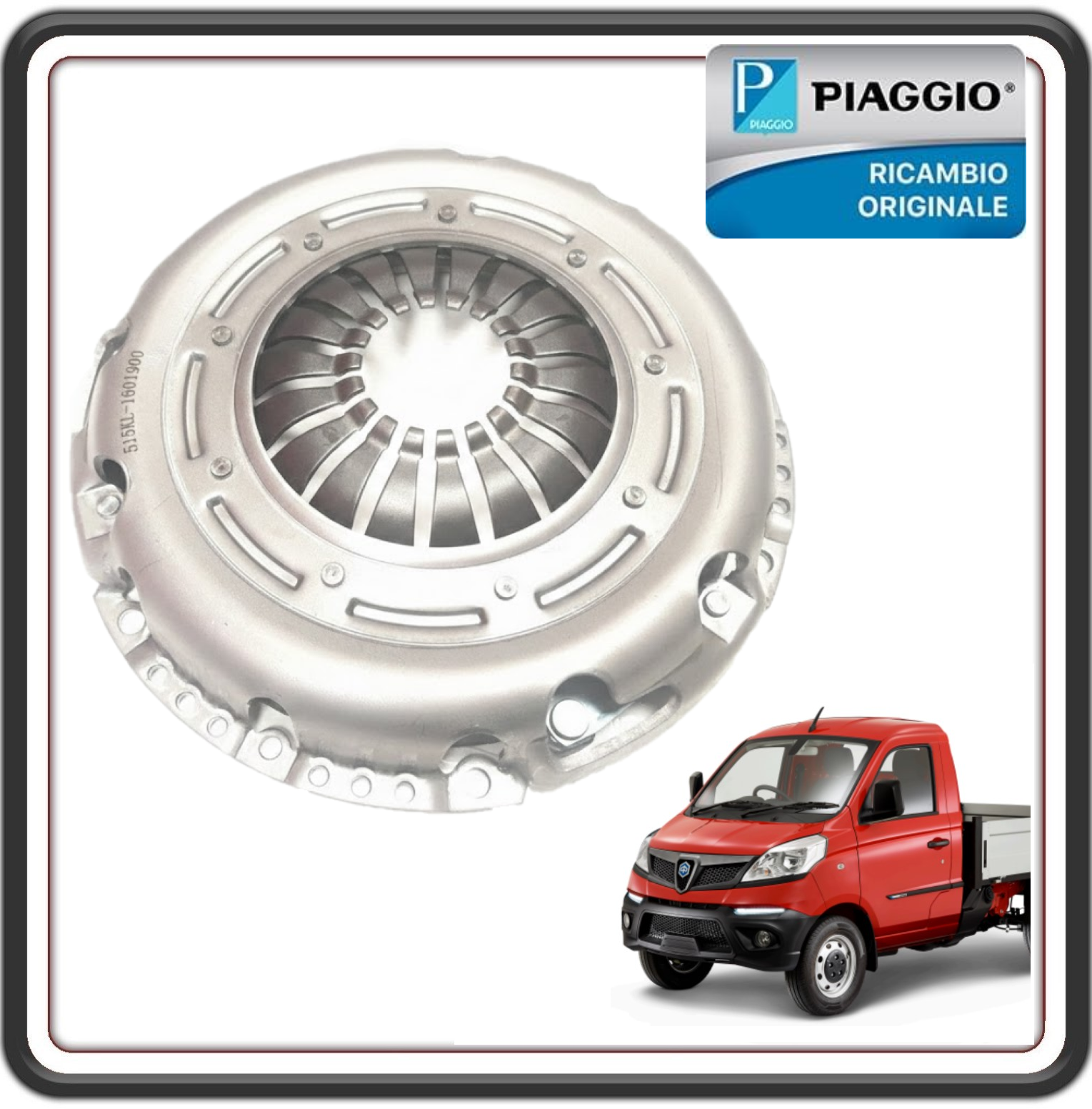 COPERCHIO FRIZIONE PER PIAGGIO PORTER NP6 ORIGINALE PIAGGIO 1A012936