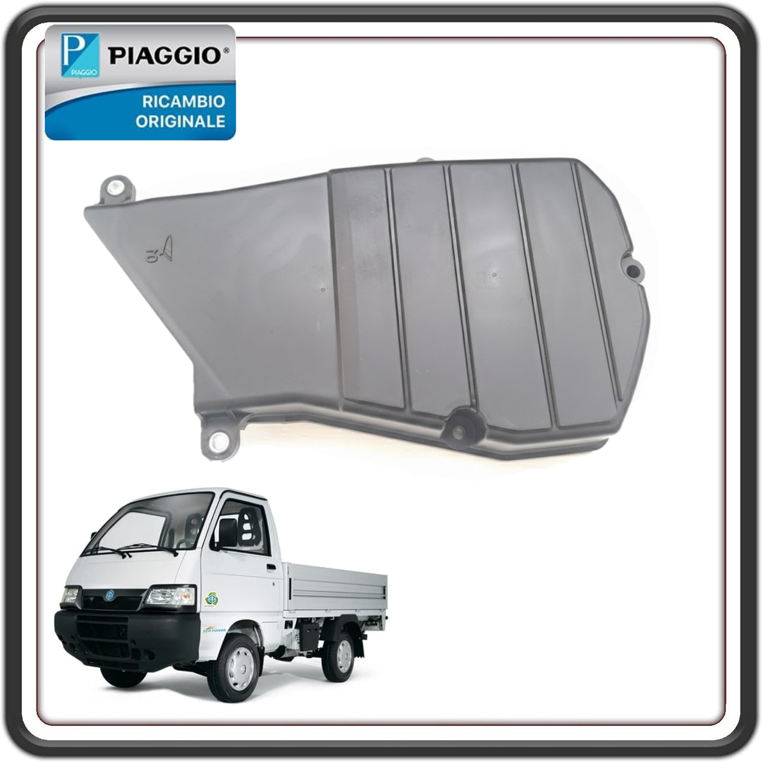 COPERCHIO CINGHIA DISTRIBUZIONE SUPERIORE PER PIAGGIO PORTER 1300 16V MOTORE DAIHATSU ORIGINALE PIAGGIO 1130387101