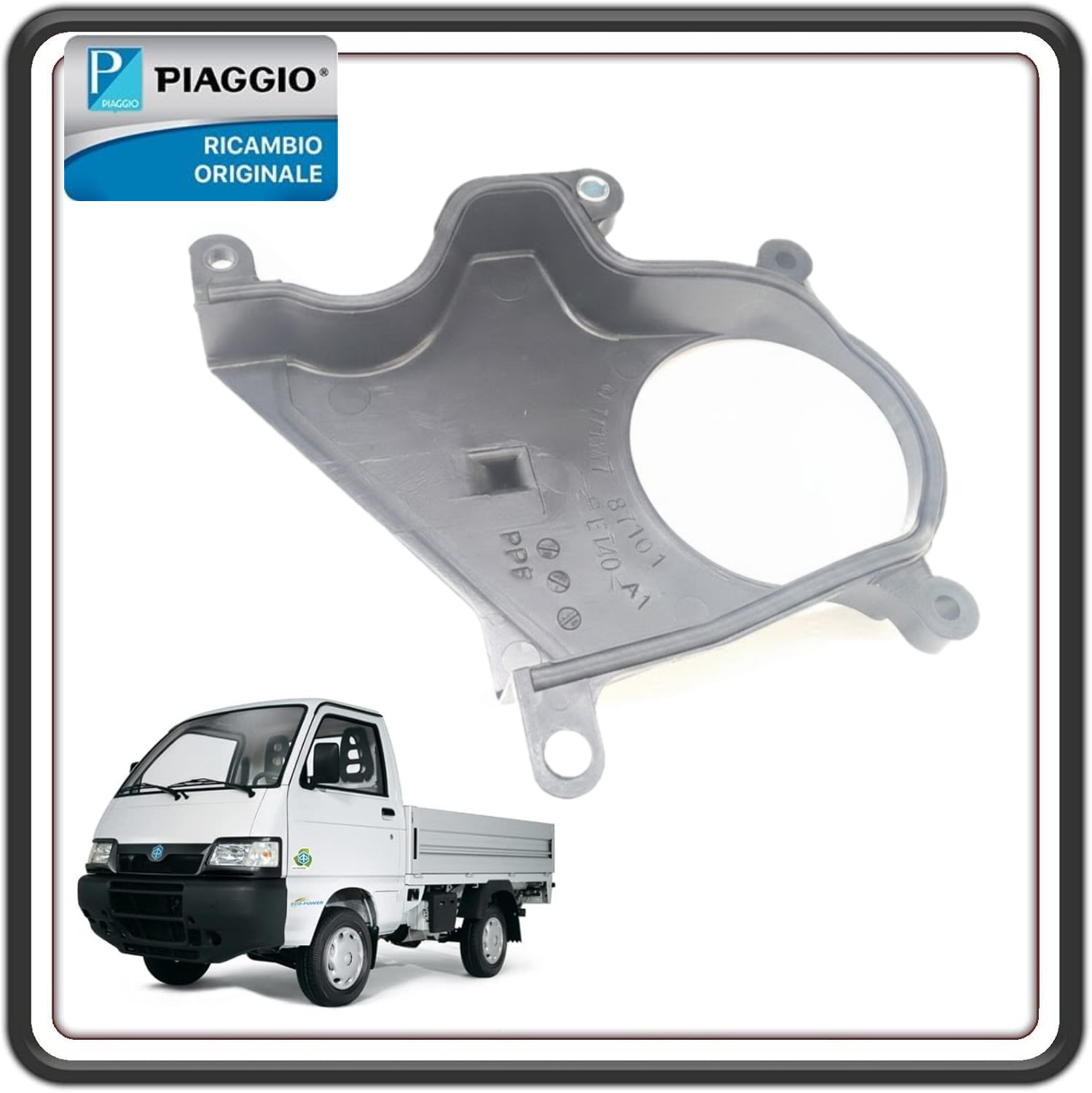 COPERCHIO CINGHIA DISTRIBUZIONE PER PIAGGIO PORTER 1300 16V MOTORE DAIHATSU FINO AL 2009 ORIGINALE PIAGGIO 1130287105