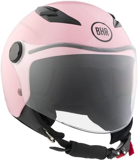 BHR - CASCO DEMI JET 838 CHILDREN BAMBINA ROSA