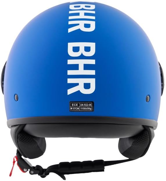 BHR - CASCO DEMI JET 835 SPECIAL BLU OPACO