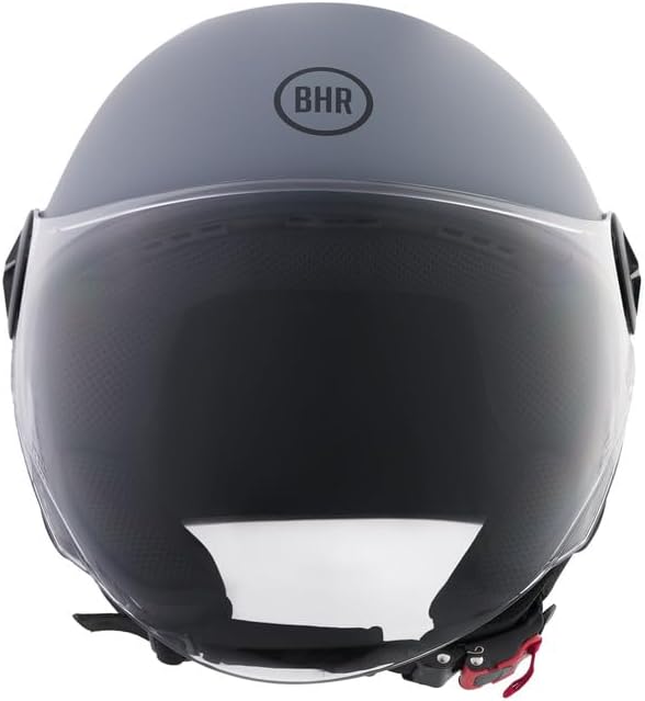 BHR - CASCO DEMI-JET 832 MINIMAL GRIGIO OPACO