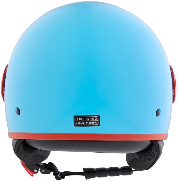 BHR - CASCO DEMI JET 835 SPECIAL AZZURRO