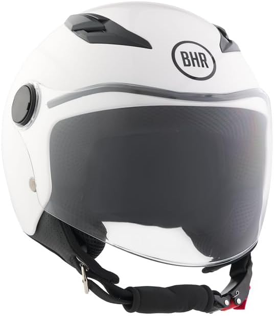 BHR - CASCO DEMI JET 838 CHILDREN BAMBINO/BAMBINA BIANCO