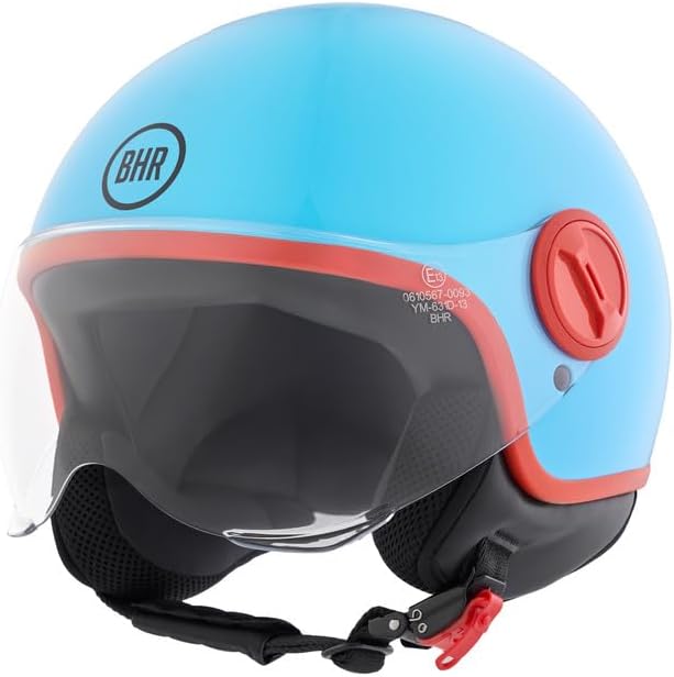 BHR - CASCO DEMI JET 835 SPECIAL AZZURRO