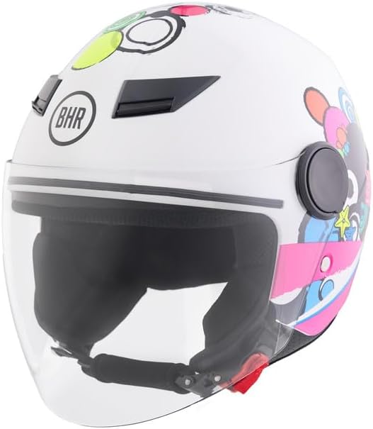 BHR - CASCO DEMI JET 841 CHILD BAMBINO/BAMBINA BUBBLES