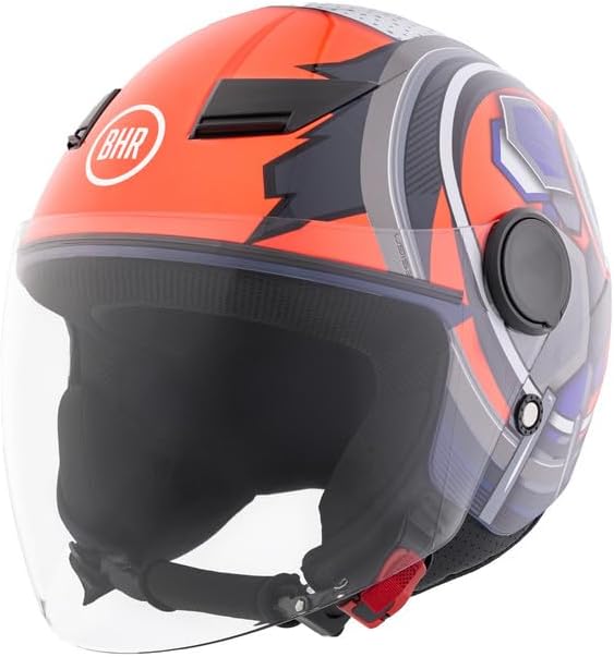 BHR - CASCO DEMI JET 841 CHILD BAMBINO/BAMBINA KRONOLOGIX ORANGE