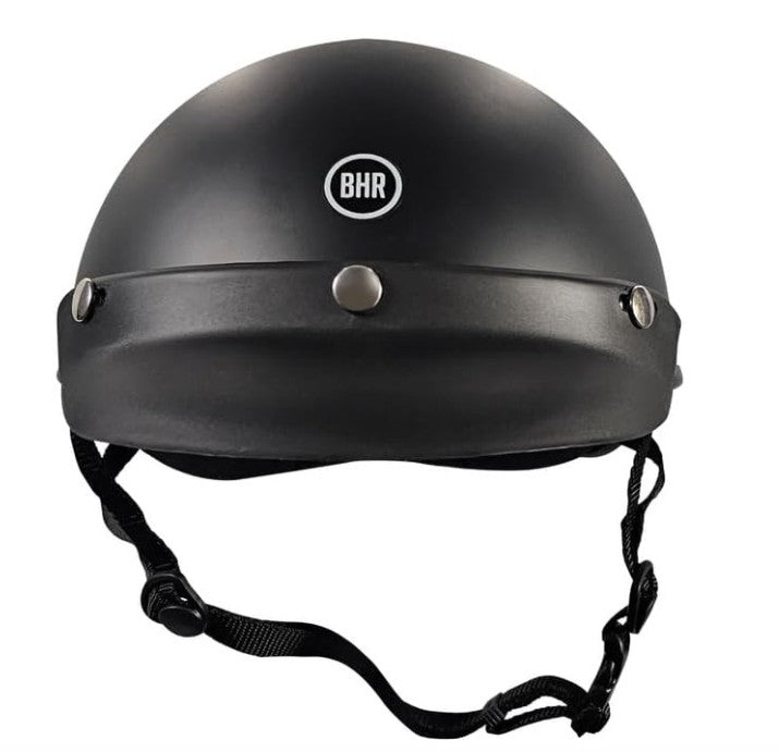 BHR - CASCO LIPARI PER MONOPATTINO - SCOOTER ELETTRICI - BICICLETTA - MTB - BMX - SKATEBOARD - PATTINAGGIO NERO OPACO