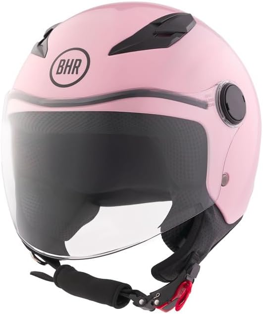 BHR - CASCO DEMI JET 838 CHILDREN BAMBINA ROSA