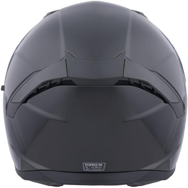 BHR - CASCO FULL FACE INTEGRALE 831 ROCKET NERO METALIZZATO