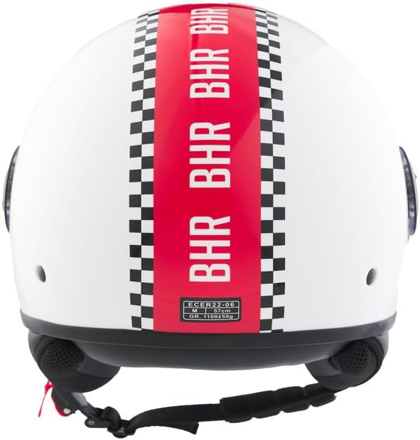 BHR - CASCO DEMI JET 835 SPECIAL RED RUSH